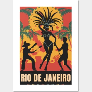 Carnaval - Rio de Janeiro - Brazil Posters and Art